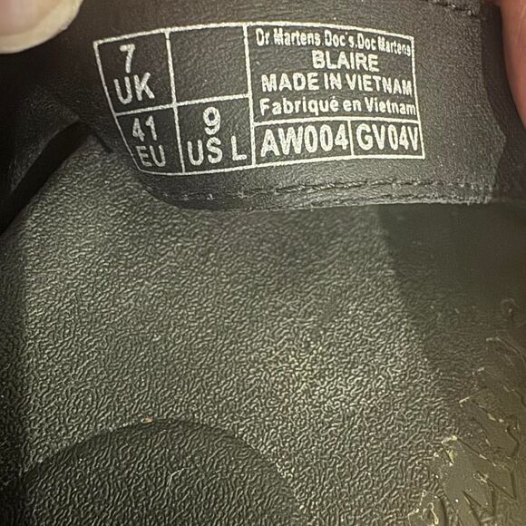 Dr Martens Blaire Womens Black Sandals Chunky Platforms - Picture 6 of 8